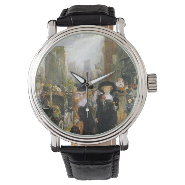 Women on Fifth Avenue (New York City, USA) (NYC) 腕時計 (正面)