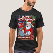 women Rebooting Santa Support s Tech Tシャツ (正面)