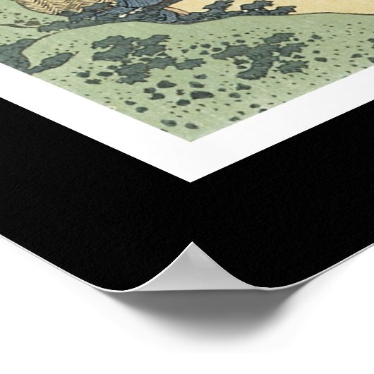 Women Returning Home (black) ポスター (角)