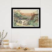 Women Returning Home (black) ポスター (キッチン)