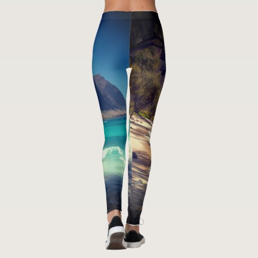 Women’s All-Over-Print Leggings レギンス (裏面)