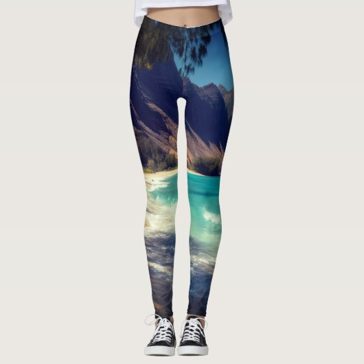 Women’s All-Over-Print Leggings レギンス (正面)