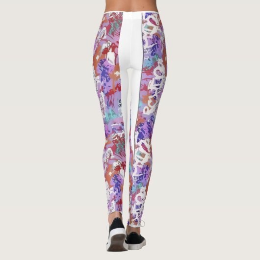 Women’s All-Over-Print Leggings レギンス (裏面)