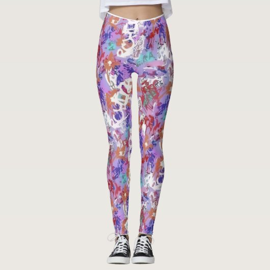 Women’s All-Over-Print Leggings レギンス (正面)