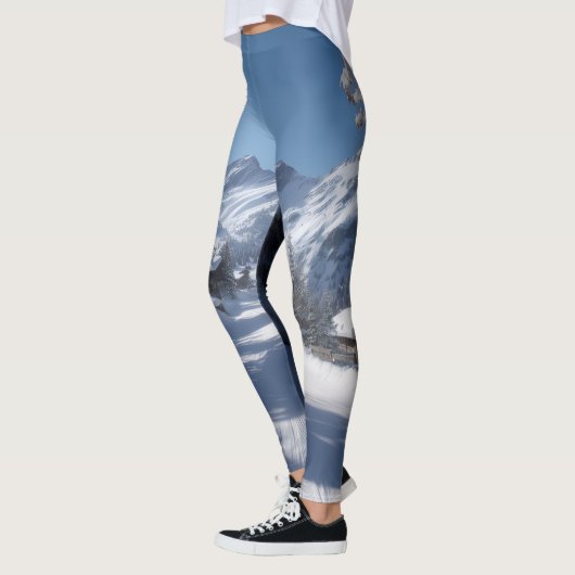 Women’s All-Over-Print Leggings レギンス (左)