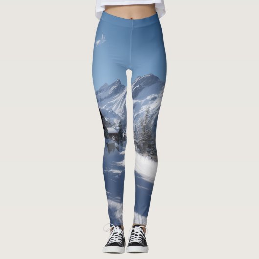 Women’s All-Over-Print Leggings レギンス (正面)