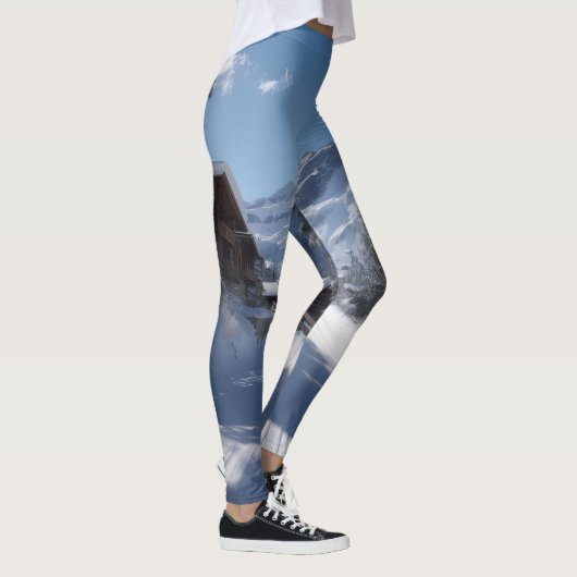 Women’s All-Over-Print Leggings レギンス (右)