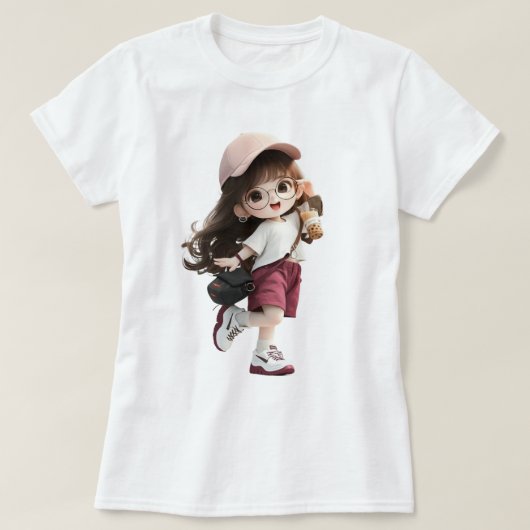 Women’s Basic T-Shirt Design Tシャツ (デザイン正面)