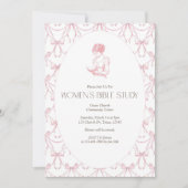 Women’s Bible Study Church Community 招待状 (正面)