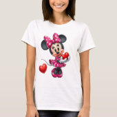 👕🐭Women’s Classic Minnie Mouse-Inspired Tshirt Tシャツ (正面)