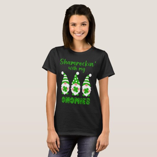 Women’s funny St.Patrick’s Day Tシャツ (正面フル)