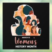 Women’s History Month ウィンドウサイン (シート3)