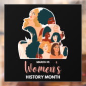 Women’s History Month ウィンドウサイン (シート2)