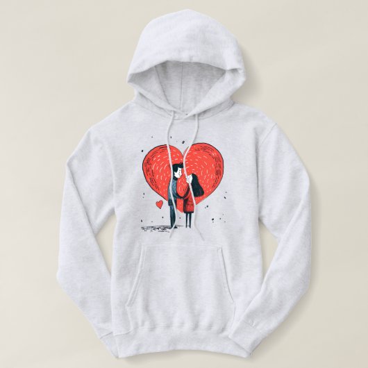Women’s hoodie *our love * パーカ (デザイン正面)