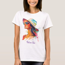 Women’s Nature Vibe Graphic T-Shirt – Girl Tシャツ