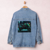 Women’s Stylish Designed Denim Modern Jean Jacket デニムジャケット (ハンガー)