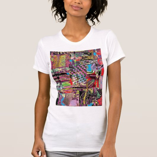 Women’s T‑Shirt – Urban Fractals Tシャツ (正面)
