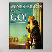 Women Say Go! - Poster ポスター (正面)