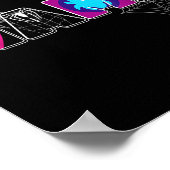 Women spider mama groovy mama mothers day matching ポスター (角)