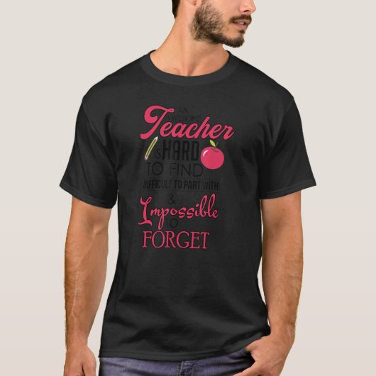 Women Teaching Teacher Letter Print  Saying Casual Tシャツ (正面)