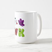 Women Tee Shirts, Men Shirts, Mom Ghost T-Shirts, コーヒーマグカップ (正面右)