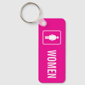 Women Toilet キーホルダー (正面)