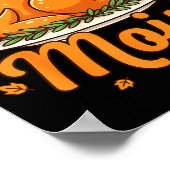 Women Turkey I Like It Moist Thanksgiving Family D ポスター (角)