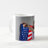 Women_Usa_Mug コーヒーマグカップ (正面左)