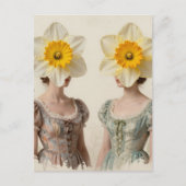 Women With Daffodil Heads ポストカード (正面)