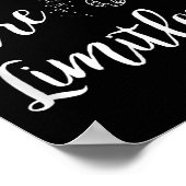 Women You Are Limitless Amazing Motivational  ポスター (角)