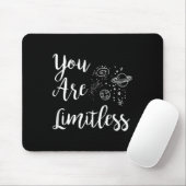 Women You Are Limitless Amazing Motivational  マウスパッド (マウス)