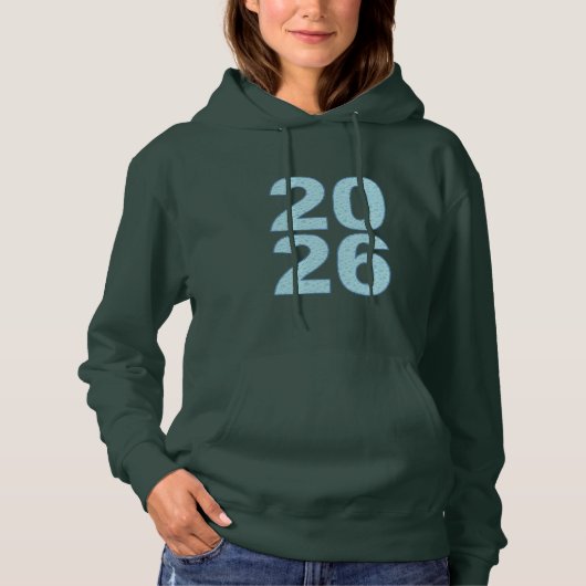Women's パーカー フーディー 深い森 GOOD YEAR 26 パーカ (正面)