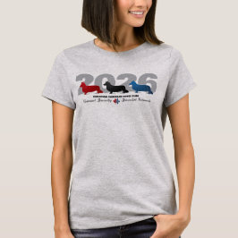 Women's 2026 カーディガン スペシャリティTシャツ - ライト Tシャツ