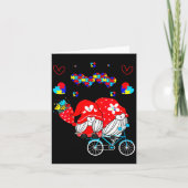 Womens Accept Understand Love Autism Awareness Gno カード (正面)