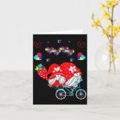 Womens Accept Understand Love Autism Awareness Gno カード (黄色い花)