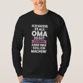 Womens Als Oma so gut auszusehen Oma Großmutter Tシャツ (正面)