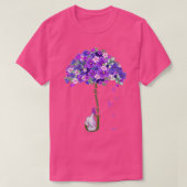 Womens Alzheimer Awareness Cute Elephant I Will Re Tシャツ (デザイン正面)