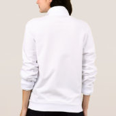 Women's American Apparel CaliforniaフリースZip DJ Tシャツ (裏面)