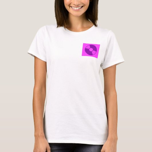 Women's American Apparel CaliforniaフリースZip DJ Tシャツ (正面)