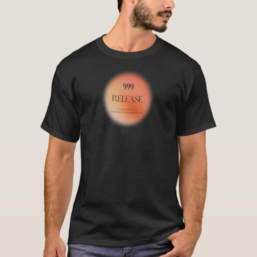 Womens Angel Number 999リリース Tシャツ (正面)