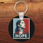 Womens Aoc Alexandria Ocasio Cortez 2028 For Prei キーホルダー (正面)