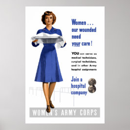 Women's Army Corps ポスター