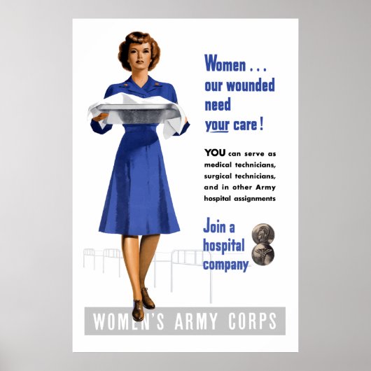 Women's Army Corps ポスター (正面)