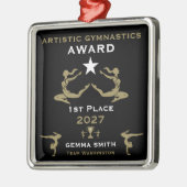 Women's Artistic Gymnastics メタルオーナメント (左)