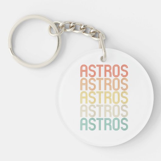 Womens Astros キーホルダー (正面)