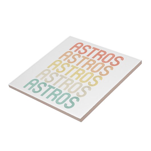 Womens Astros タイル (側面)