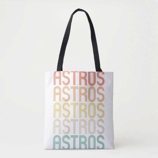 Womens Astros トートバッグ (正面)