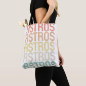 Womens Astros トートバッグ (クローズアップ)