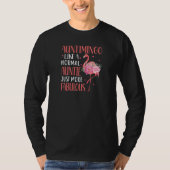 Womens Auntimingo Like a Normal Aunt Just More Fab Tシャツ (正面)