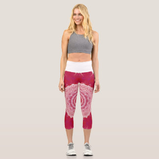 Women's Azalea Mandala Printed Leggings | ハイレッグ カプリレギンス
